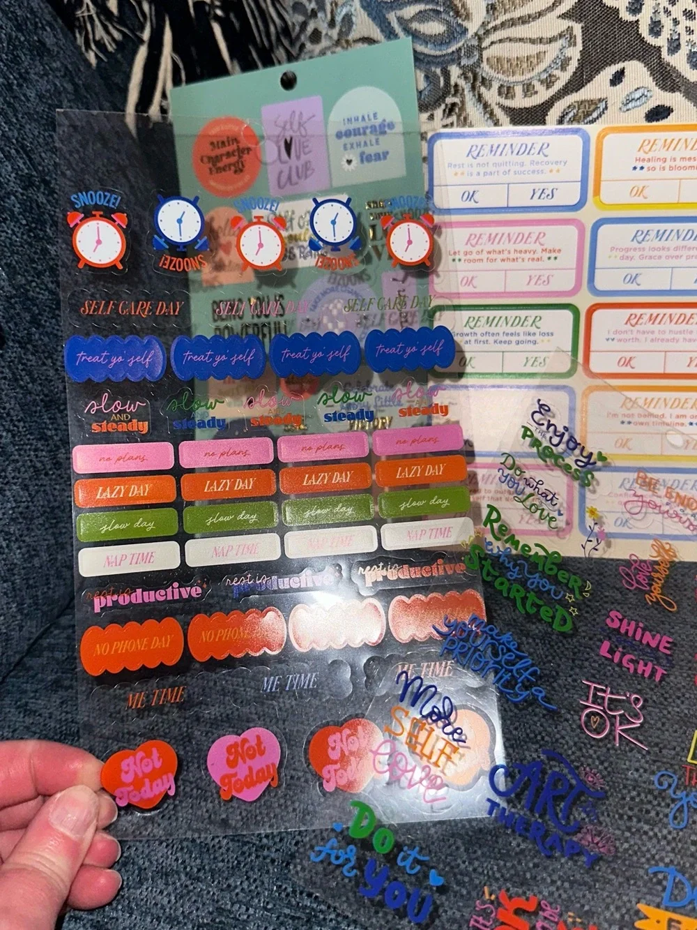 Happy Planner, Erin Condren, Pulsar Eco & Stampedous Loose Sheets Sticker Bundle